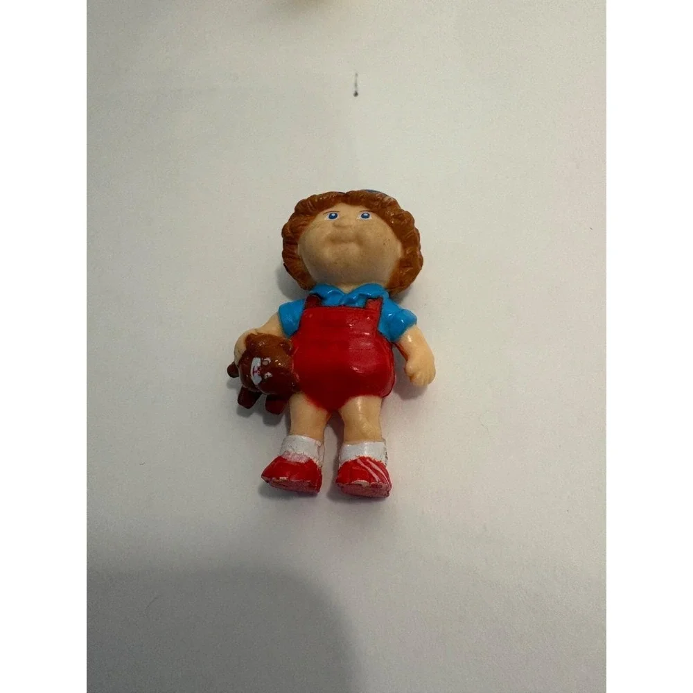 Vintage Cabbage Patch Kids Miniature Figures Cake Toppers Boy, Nurse, Baby 1